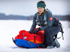 Thanh Vũ races 500km to complete Montane Lapland Arctic Ultra