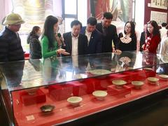 Bắc Giang exhibits 150 artifacts of the Lý - Trần dynasties