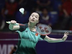 Linh overcomes giant rivals to vie for German Open title