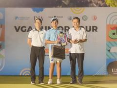 Tuấn Anh wins VGA Junior Tour’s second stage
