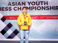 Chess master Phúc to compete at  World Junior U20 Championship
