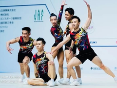 Việt Nam earns gold medal at Aerobic World Cup in Japan