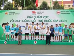 HCM City defend U18 crown at National Junior Team Tennis Championship