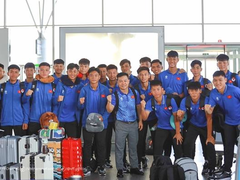 National U16 football team leaves for ASEAN boys' championship in Indonesia