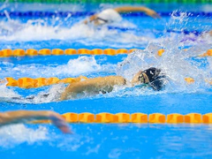 Host athletes prove strength in swimming and athletics at 13th ASG