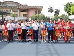National junior team tennis championship kicks off in Ninh Bình