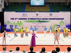 Asian aerobic athletes gather in Hà Nội for continental medals