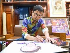 On the ball: teacher inspires with art of the pen