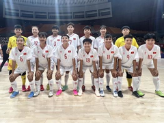 Việt Nam end up second at international futsal friendly