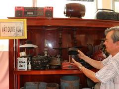 Tiền Giang local preserves agricultural heritage with old farming tools