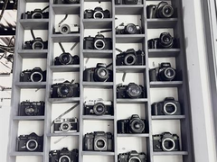 Collection of 700 cameras spanning decades in Hậu Giang