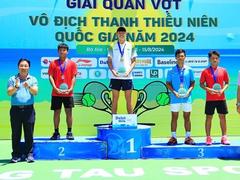 HCM City dominate national junior tennis champs