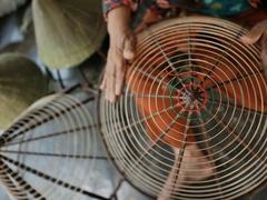 Turning lotus leaves into souvenirs