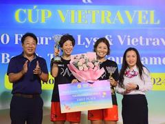 Eri, Erina prove power winning two Việt Nam’s first two beach tennis cups