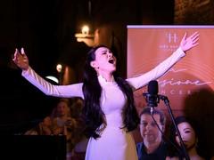 Soprano Hiền Nguyễn impresses Italian concert goers with Vietnamese folk tune