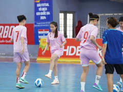 Women’s team practise ready for Futsal Championship 2024