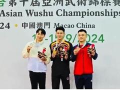 Martial artists bag medals at Asian wushu champs