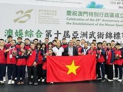 Việt Nam win three gold medals at Asian Wushu Championships