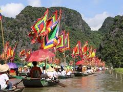 Tourism week “The Golden Colour of Tam Cốc - Tràng An” opens in Ninh Bình