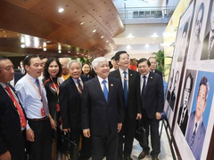 Photo exhibition spotlights Fatherland Front's activities