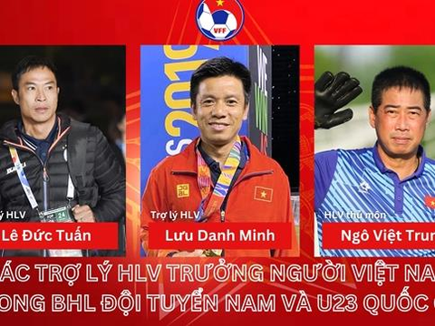 VFF appoints three Vietnamese assistants for coach Kim Sang-sik