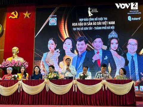 Final rounds for Miss Áo Dài Heritage contest to take place in December