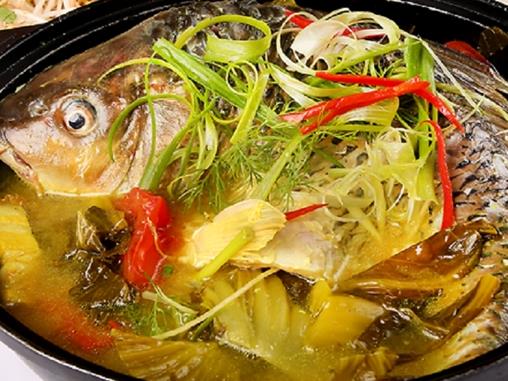 Reel in the flavours of Việt Nam with braised pickled carp